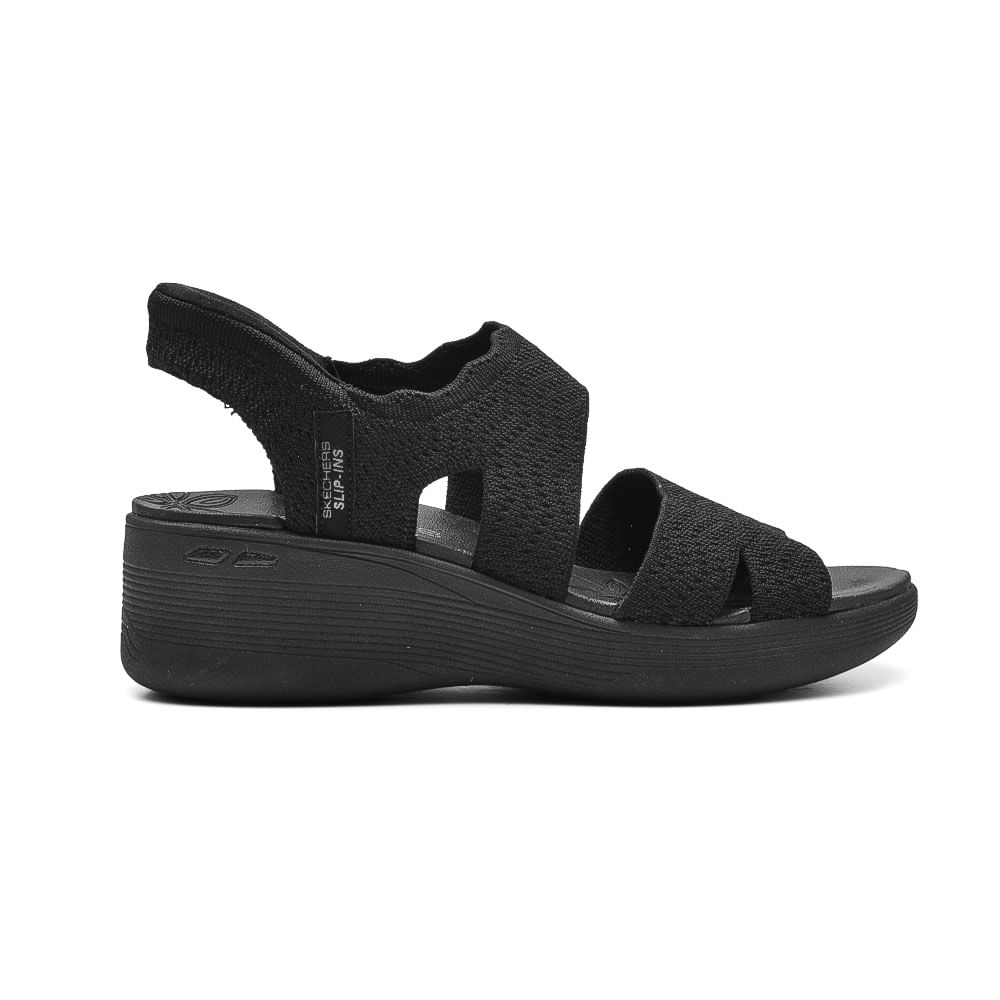 SANDALIA SKECHERS SLIP INS PIER LITE SLIP-INS ON BY BLACK