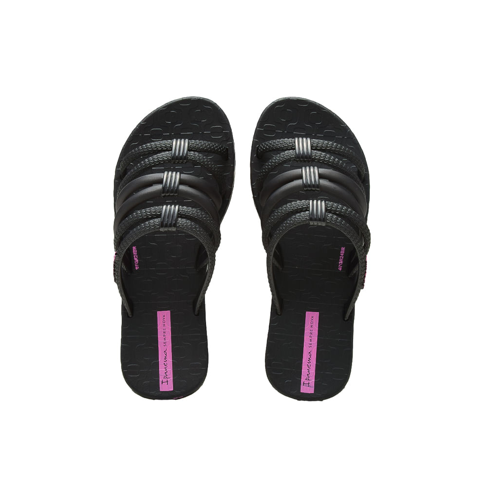 OJOTA CHANCLETA IPANEMA KIDS SLIDE II BLACK