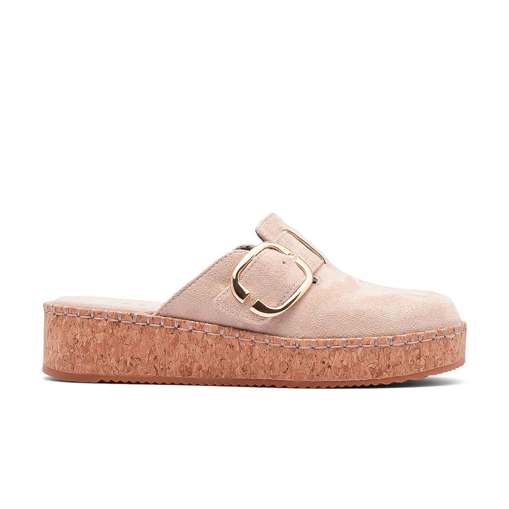 ZUECO CASUAL SKECHERS BOBS ROSEY RISE ON PARADE BEIGE