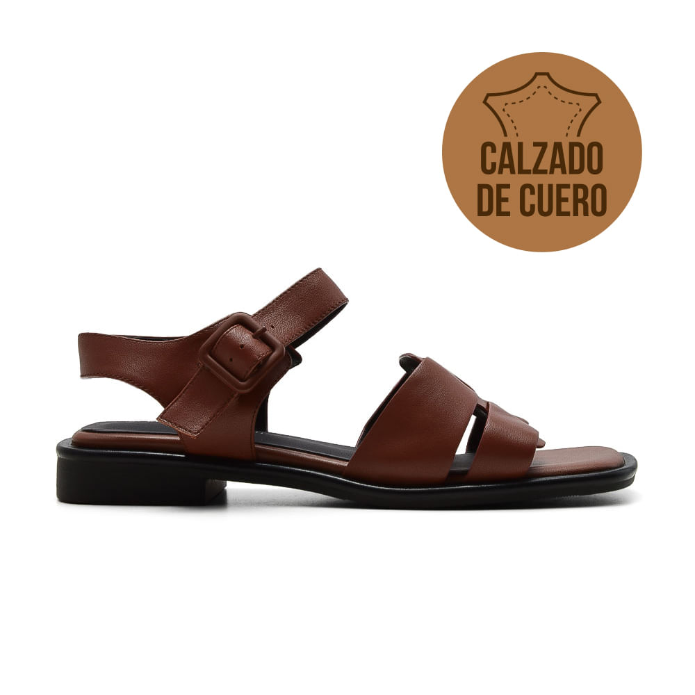 SANDALIA CASUAL DE CUERO MARCO DONATTI AGOS