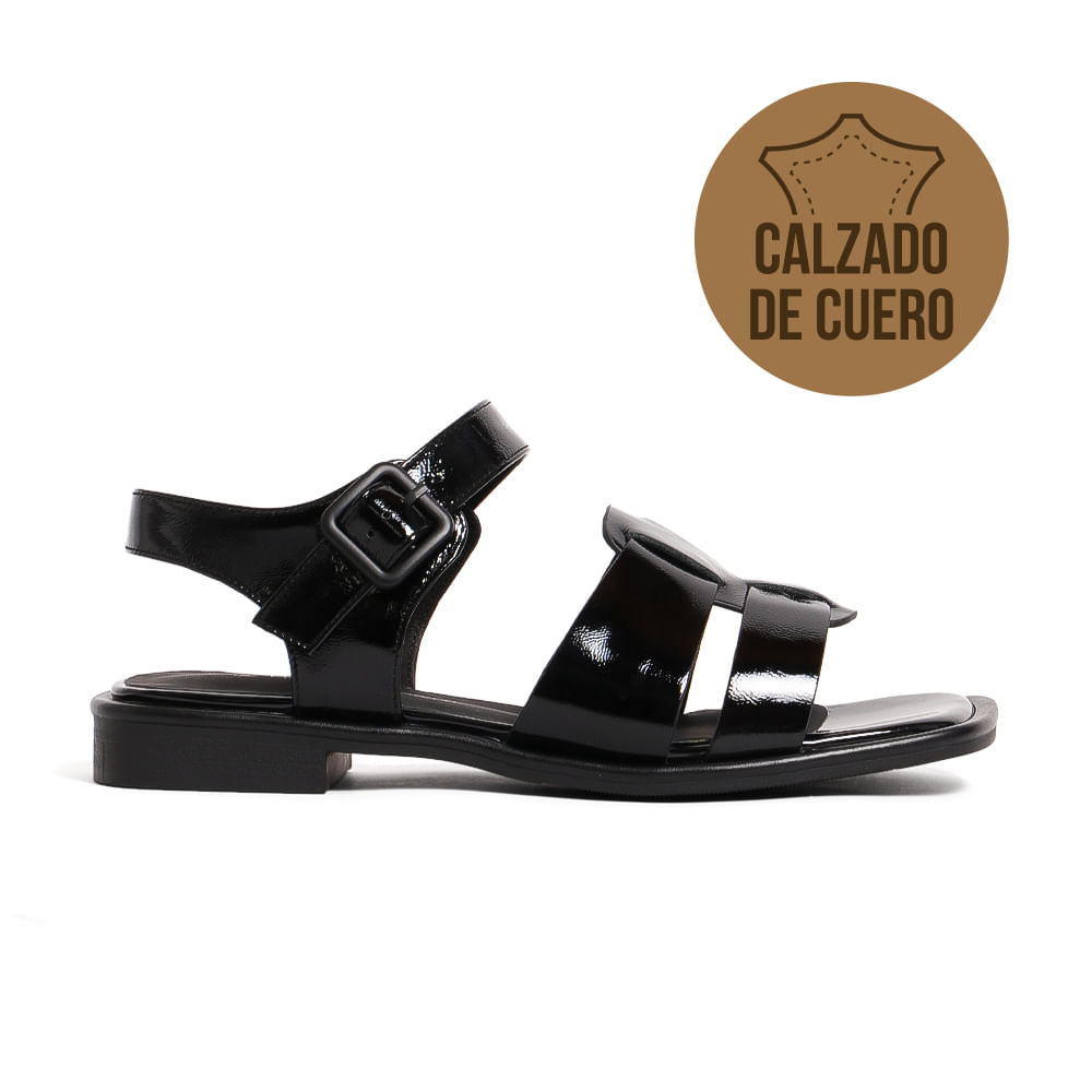 SANDALIA CASUAL DE CUERO MARCO DONATTI AGOS CHAROL