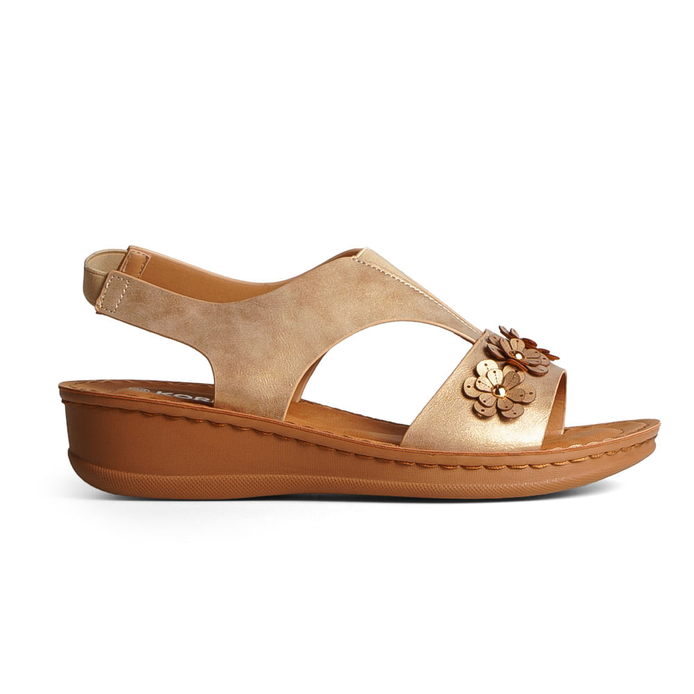 SANDALIA CASUAL TACO CORRIDO KORIUM LETIZIA