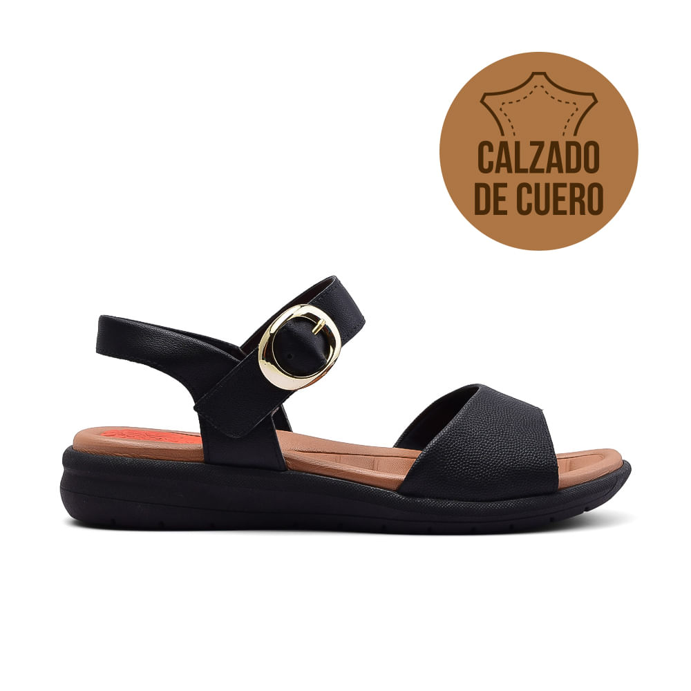 SANDALIA CASUAL DE CUERO USAFLEX GIULIA