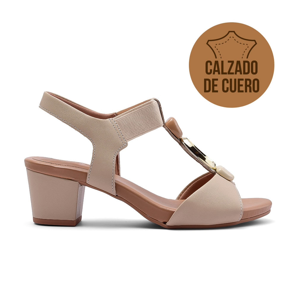 SANDALIA CASUAL DE CUERO USAFLEX NIRNA