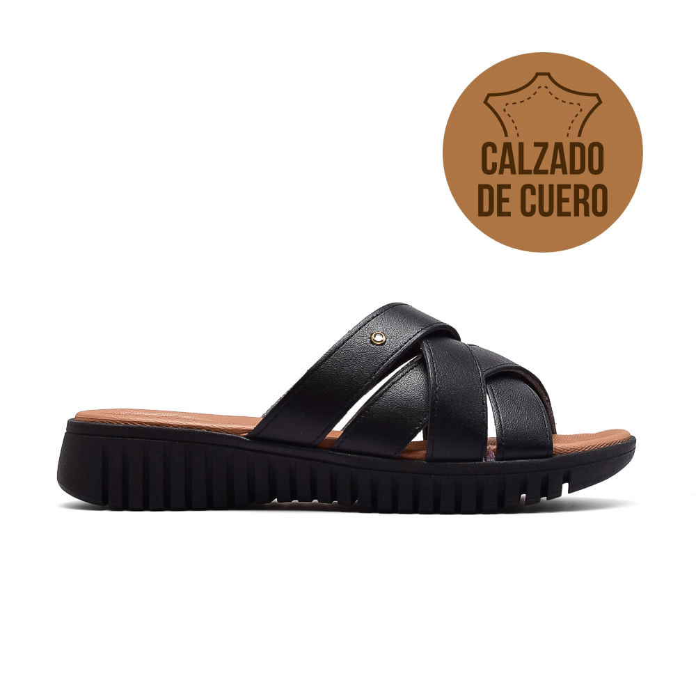 SANDALIA CASUAL DE CUERO USAFLEX MEGHAN
