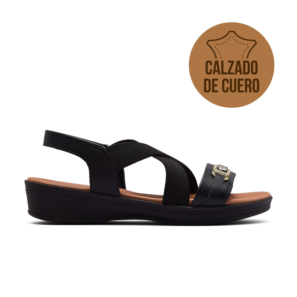 SANDALIA CASUAL DE CUERO USAFLEX TREISY