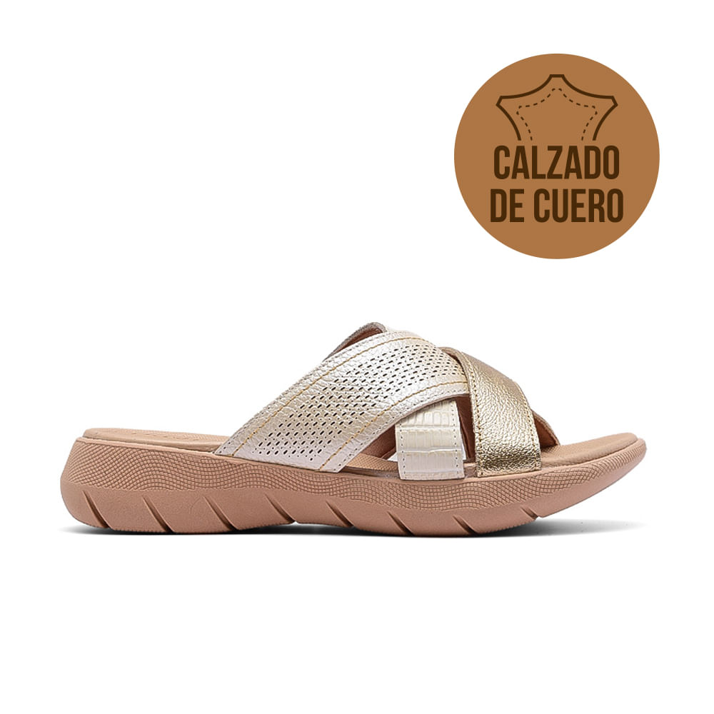 SANDALIA CASUAL DE CUERO USAFLEX TIARET