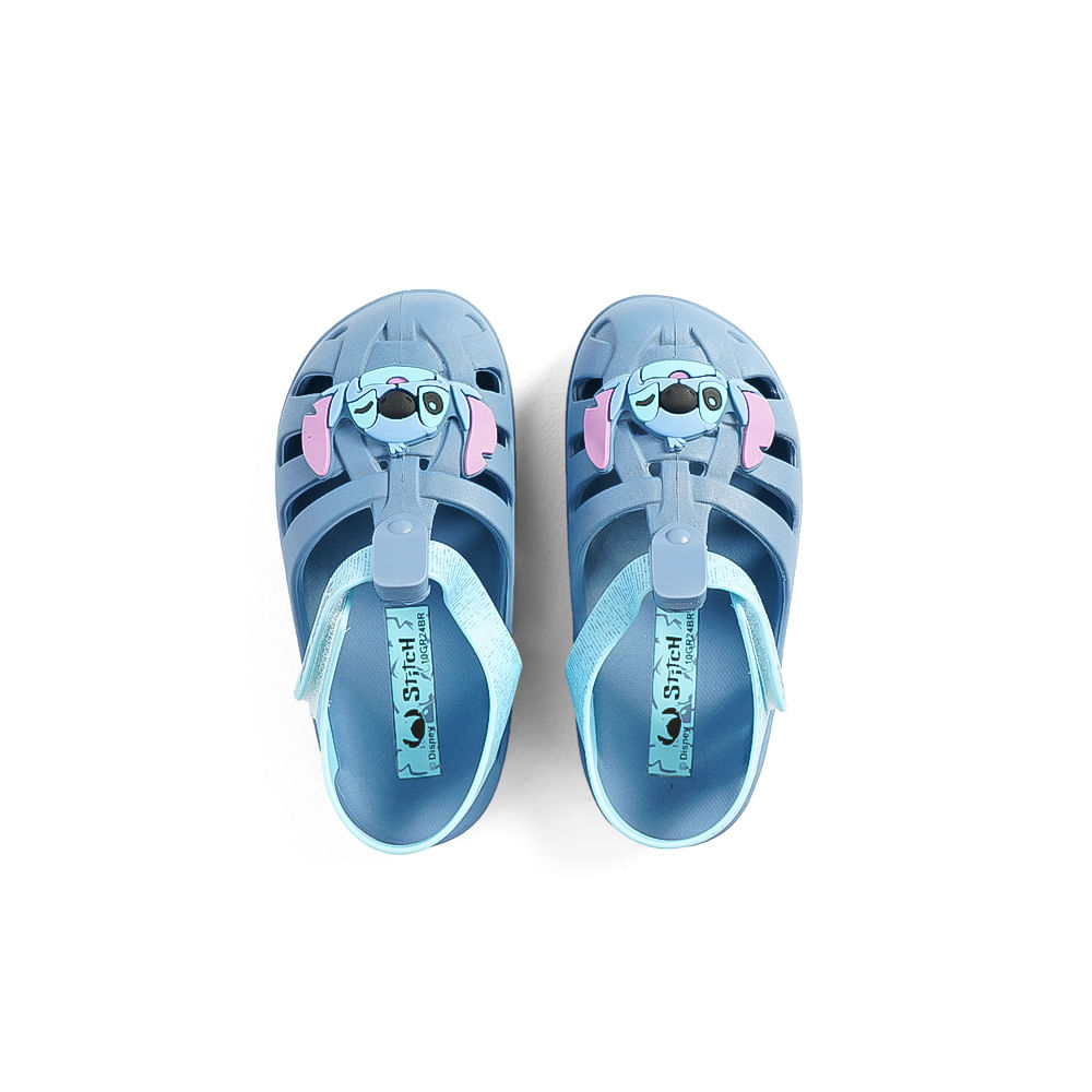 SANDALIA PARA PLAYA STITCH CON VELCRO