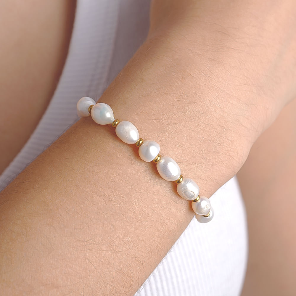 PULSERA KORIUM PERLAS