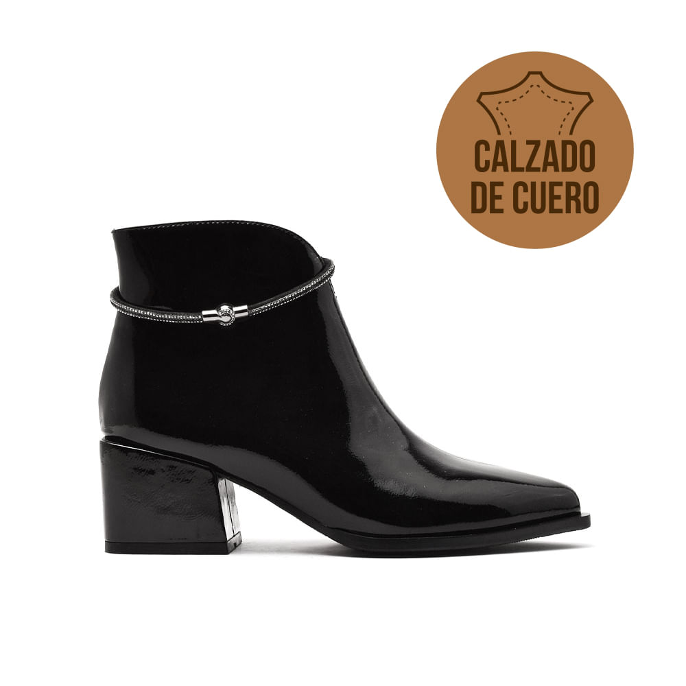 BOTA DE VESTIR DE CUERO MARCO DONATTI ROSIE