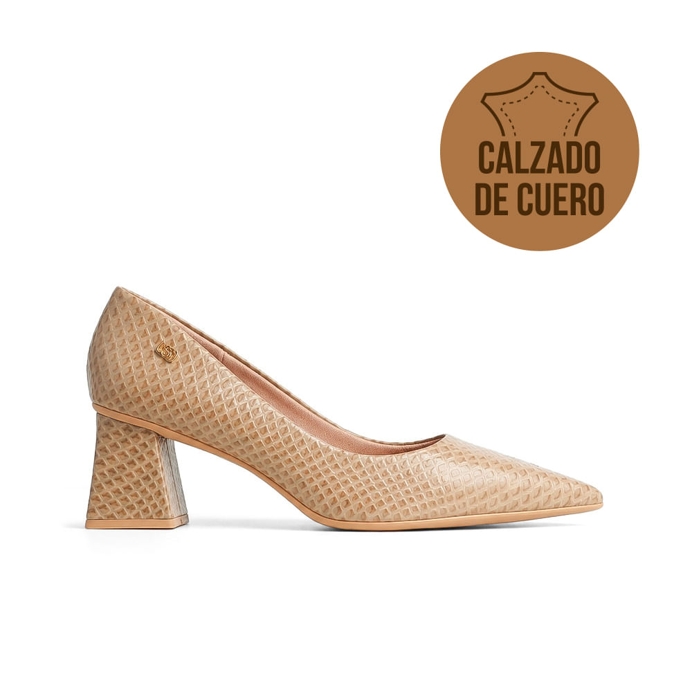 ZAPATO DE VESTIR DE CUERO USAFLEX REVA