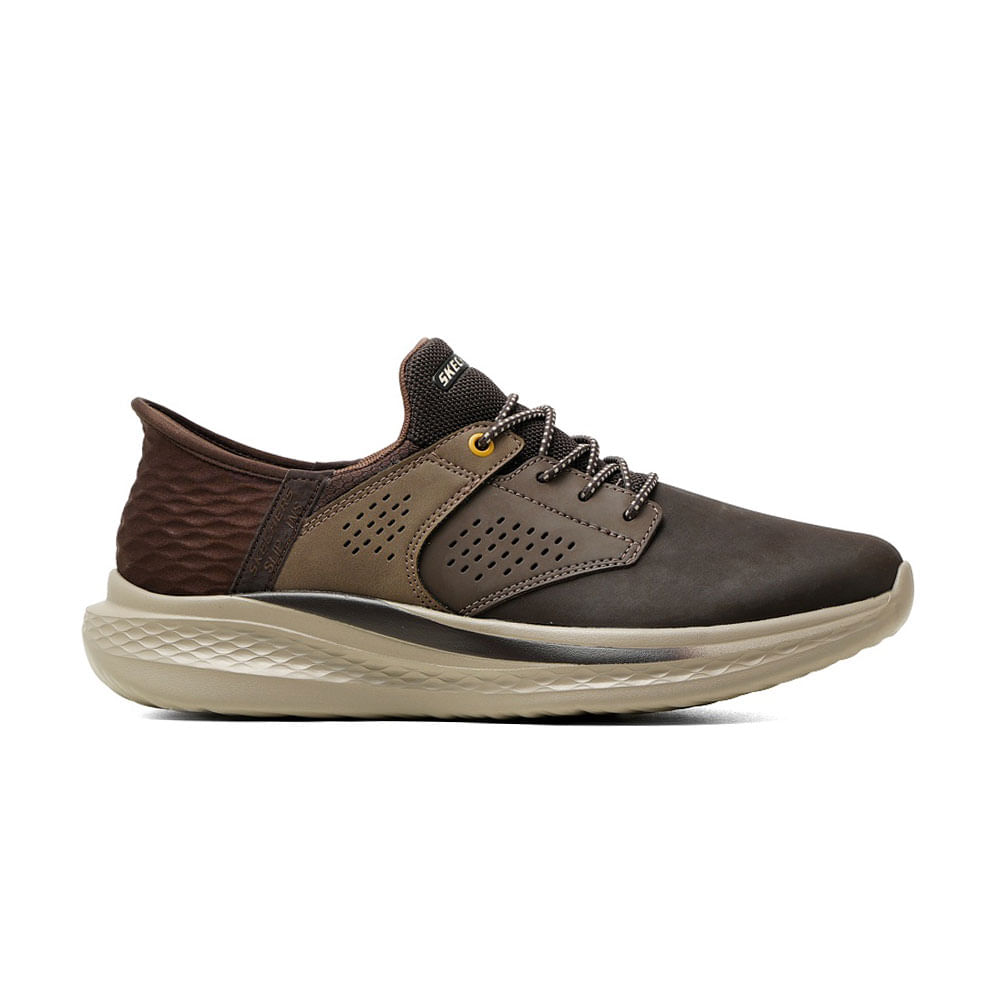 ZAPATO CASUAL SKECHERS SLIP-INS  SLADE MACKLIN BLACK