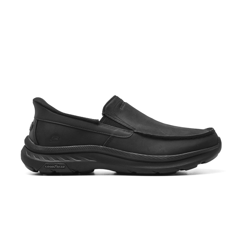 ZAPATO CASUAL SKECHERS SLIP-INS RELAXED FIT POLLARD OSGOOD BLACK